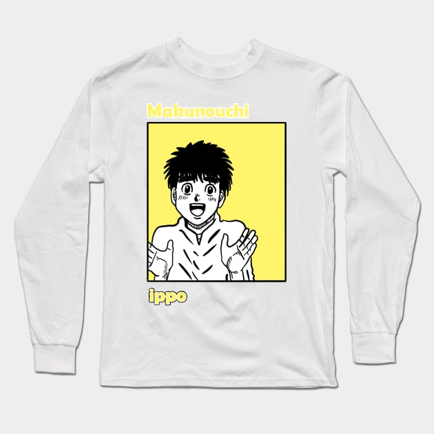 Ippo content Long Sleeve T-Shirt by Damsos_store